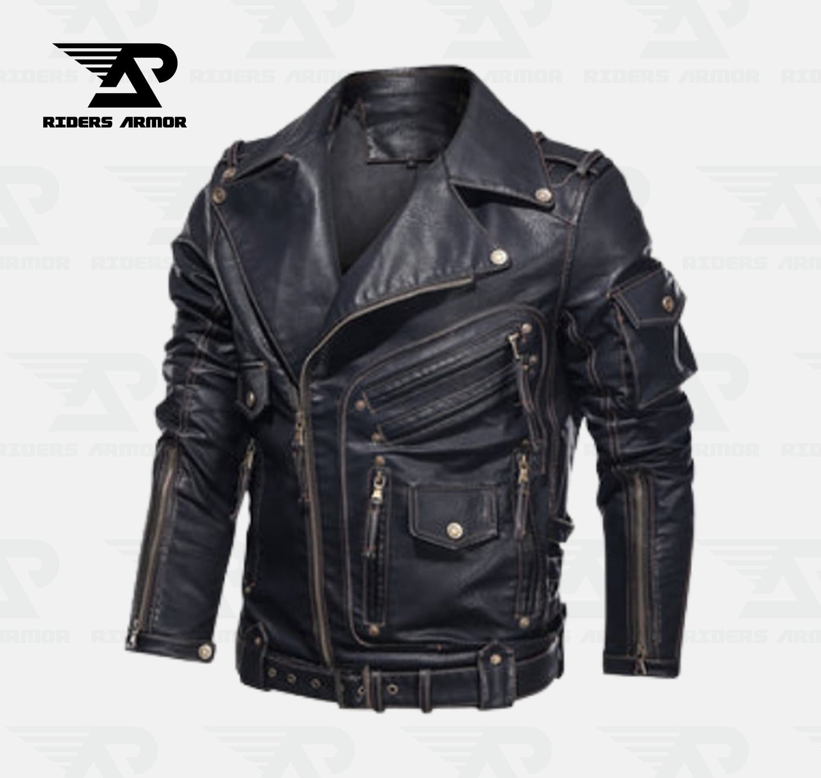 Rider's Legacy Premium Leather Jacket for Men - Image 3
