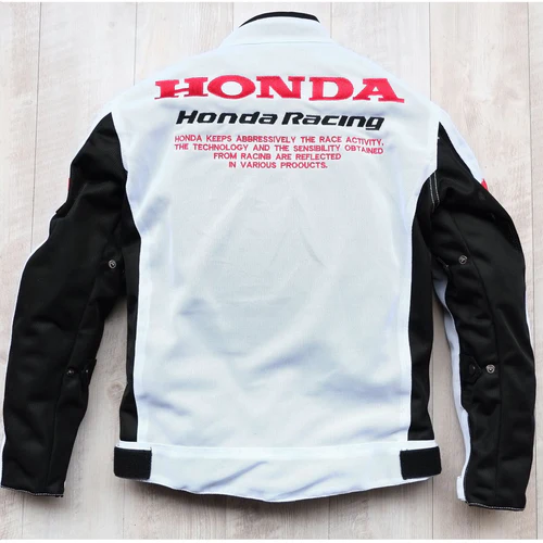 Honda Summer Mesh Motorcycle Jacket Riders Armor - Image 2